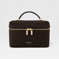 Serena Vanity – Rafia | Dark Cocoa